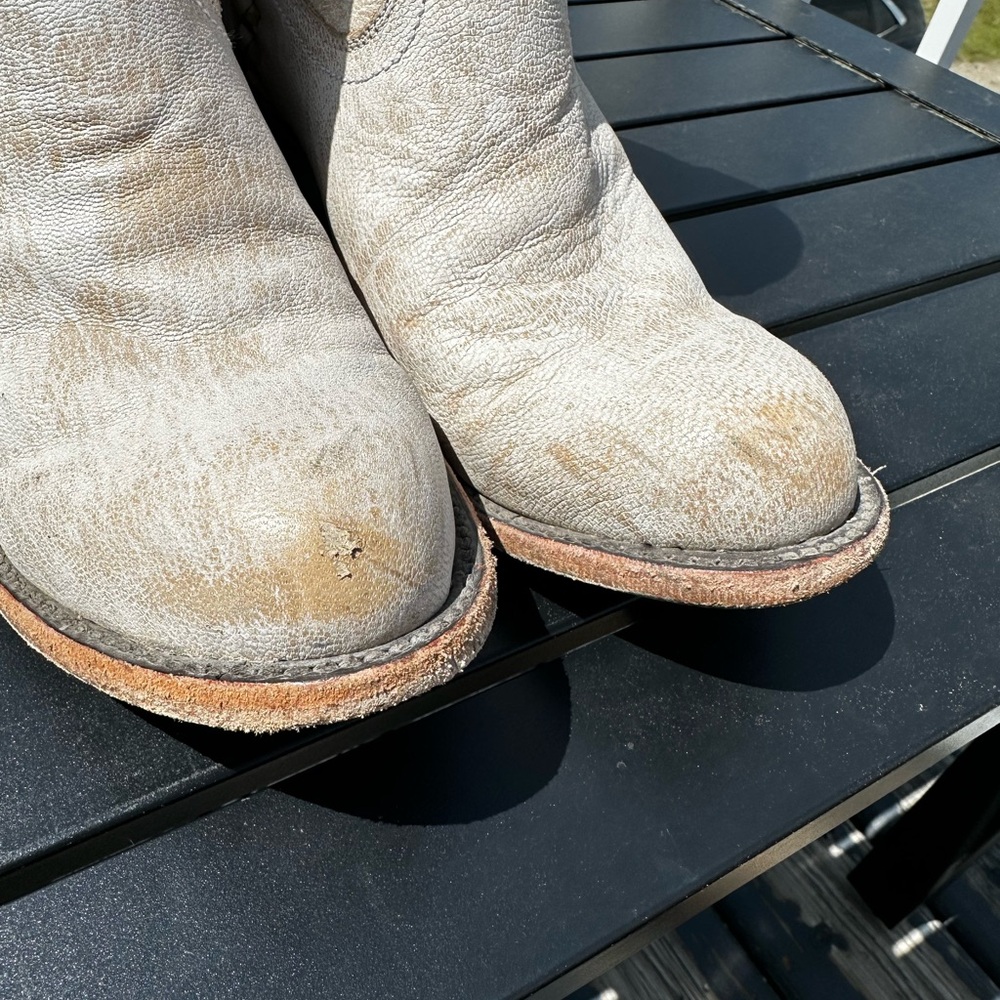 Lane Luxury Cowboy Boots - Plain Jane Shorty (8.5) - Picture 7 of 9